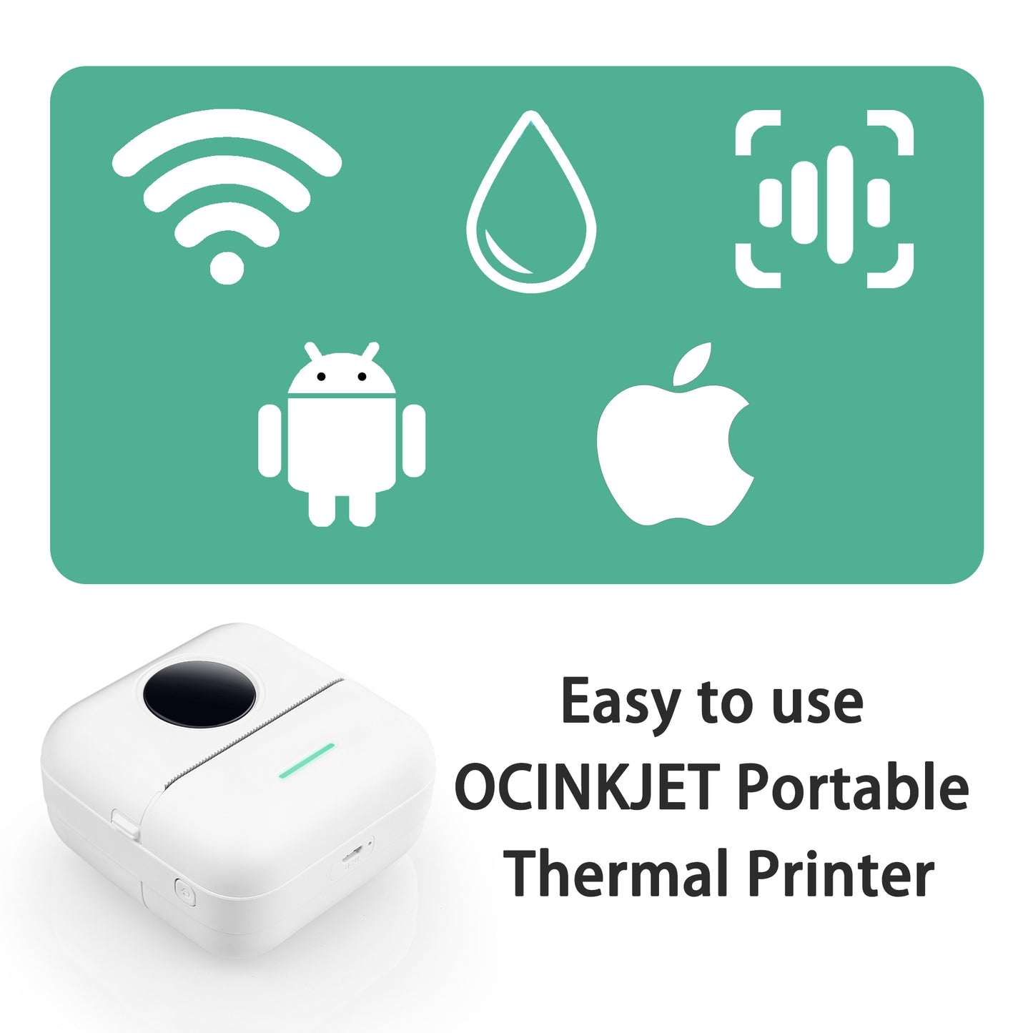 Student Pocket friendly Thermal Printer For Home Use