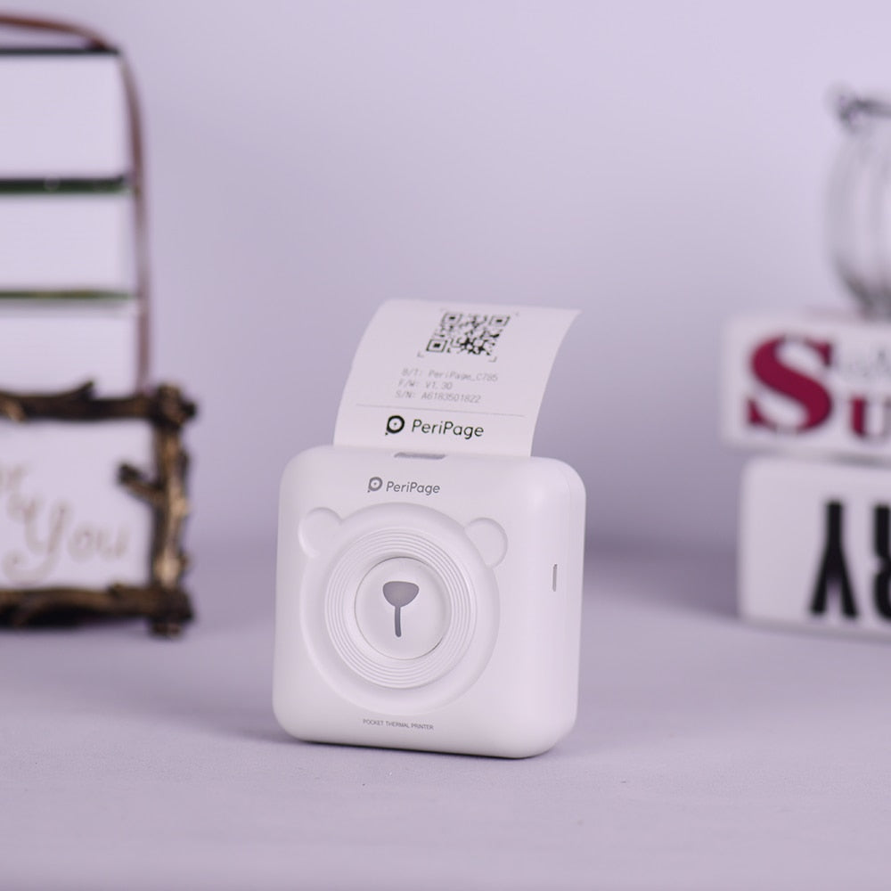 Portable Handheld Label Mini Thermal Printer