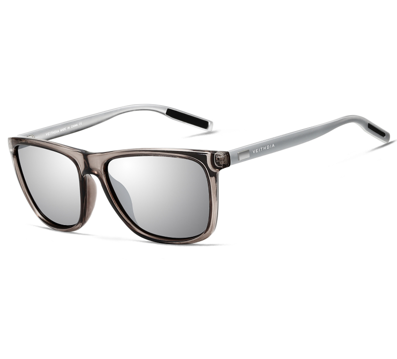 Unisex aluminum and magnesium square mix and match colorful fashion polarized sunglasses